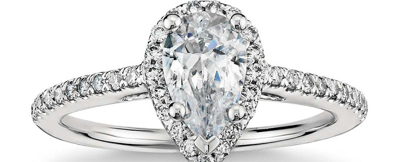 How to Rock A Pear-Shaped Engagement Ring